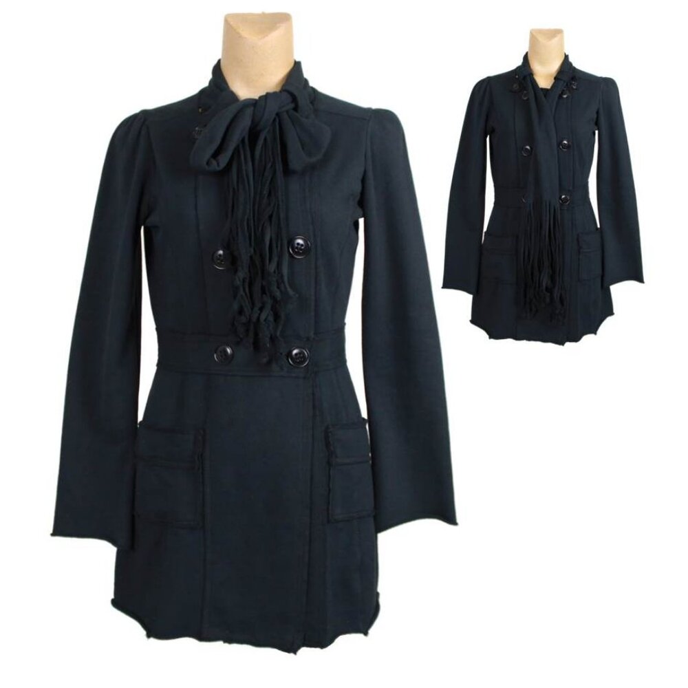 Luii Double-breast French Terry Jacket